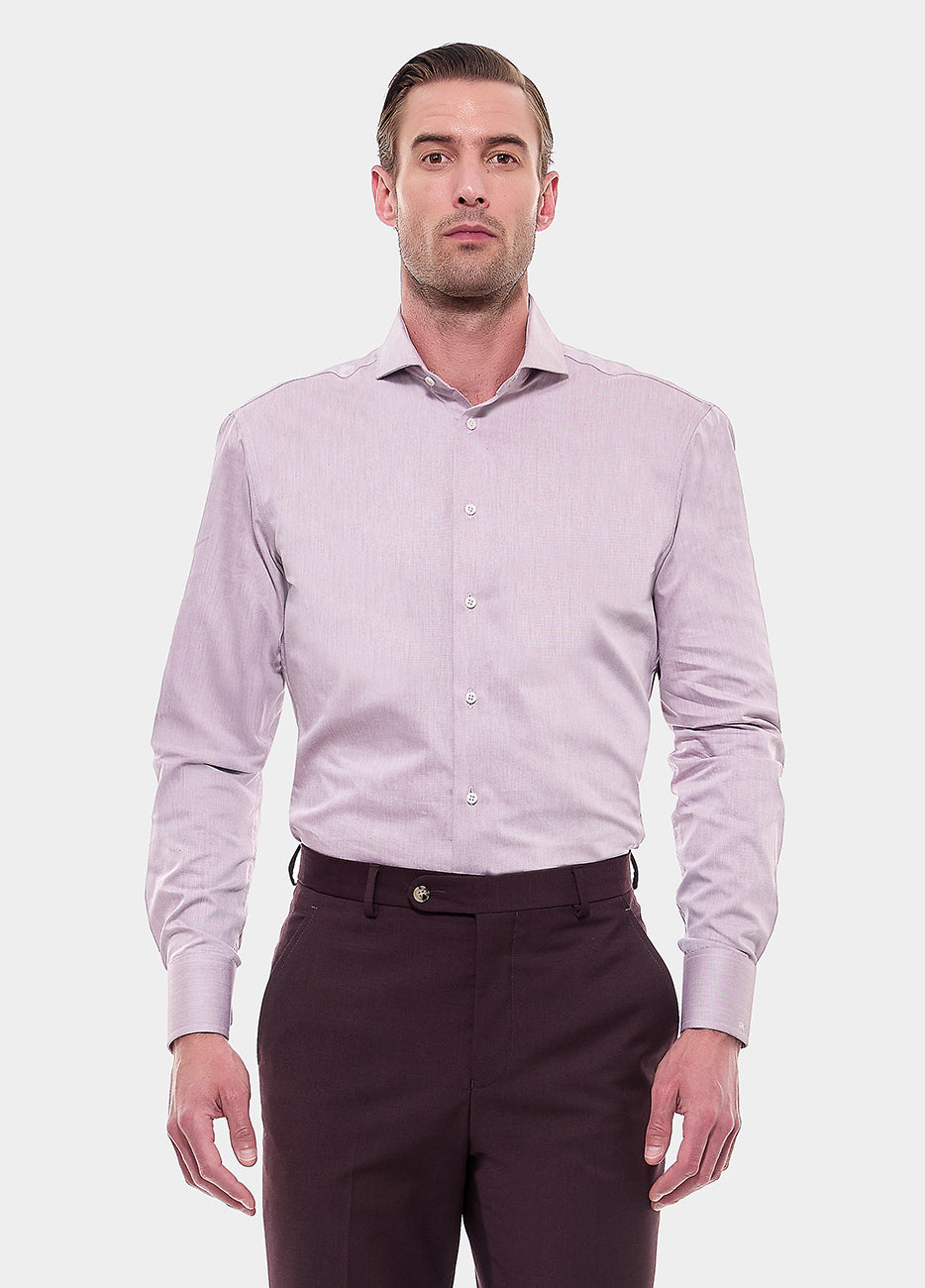 Camisa Sarga Roja Palida| HAVOC