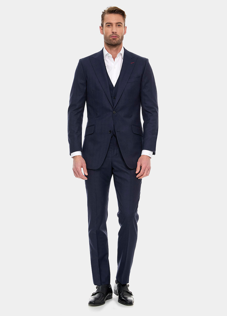Traje Cuadro Ventana Azul Medianoche| HAVOC