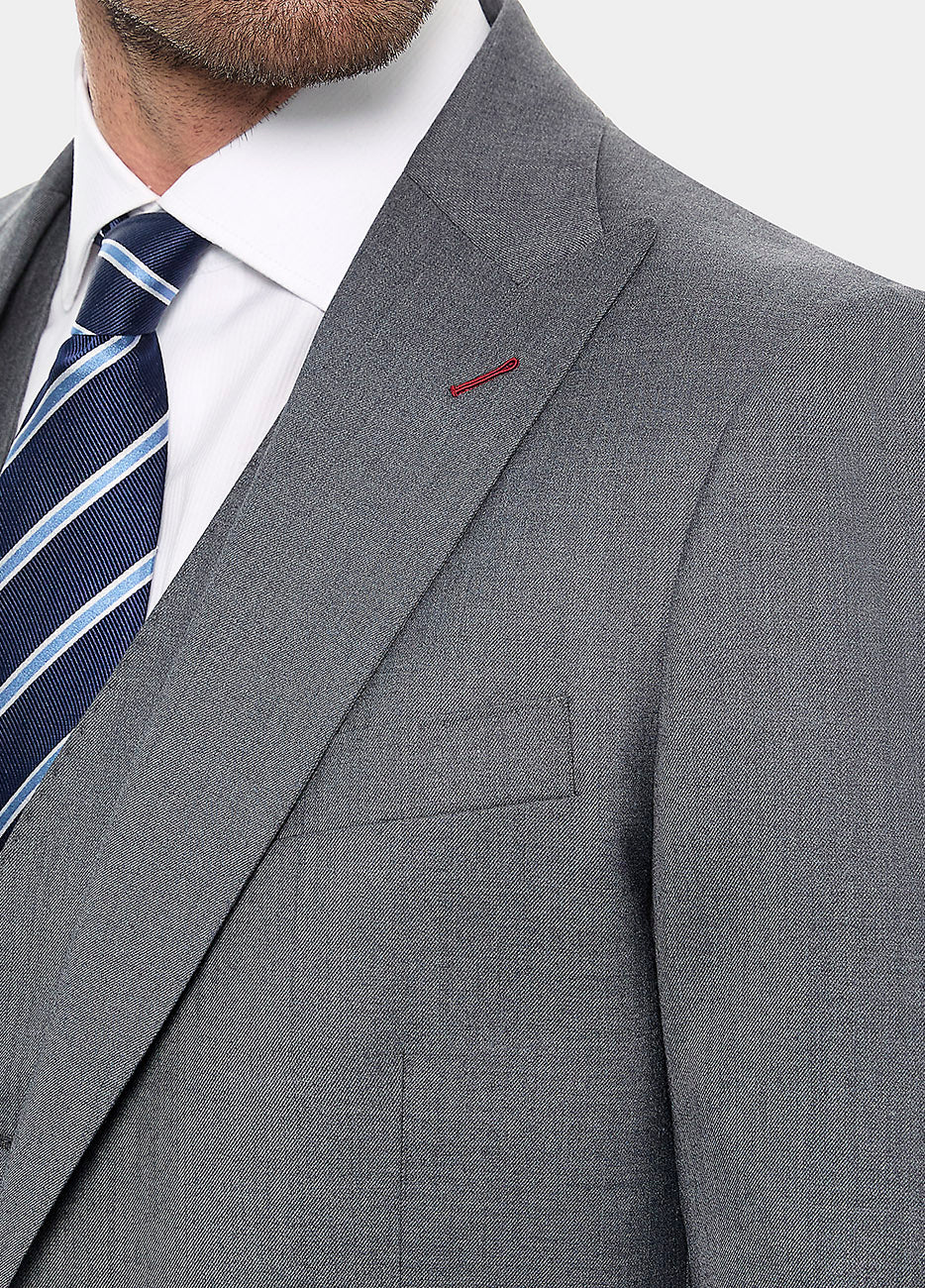 Traje Sarga Gris Humo