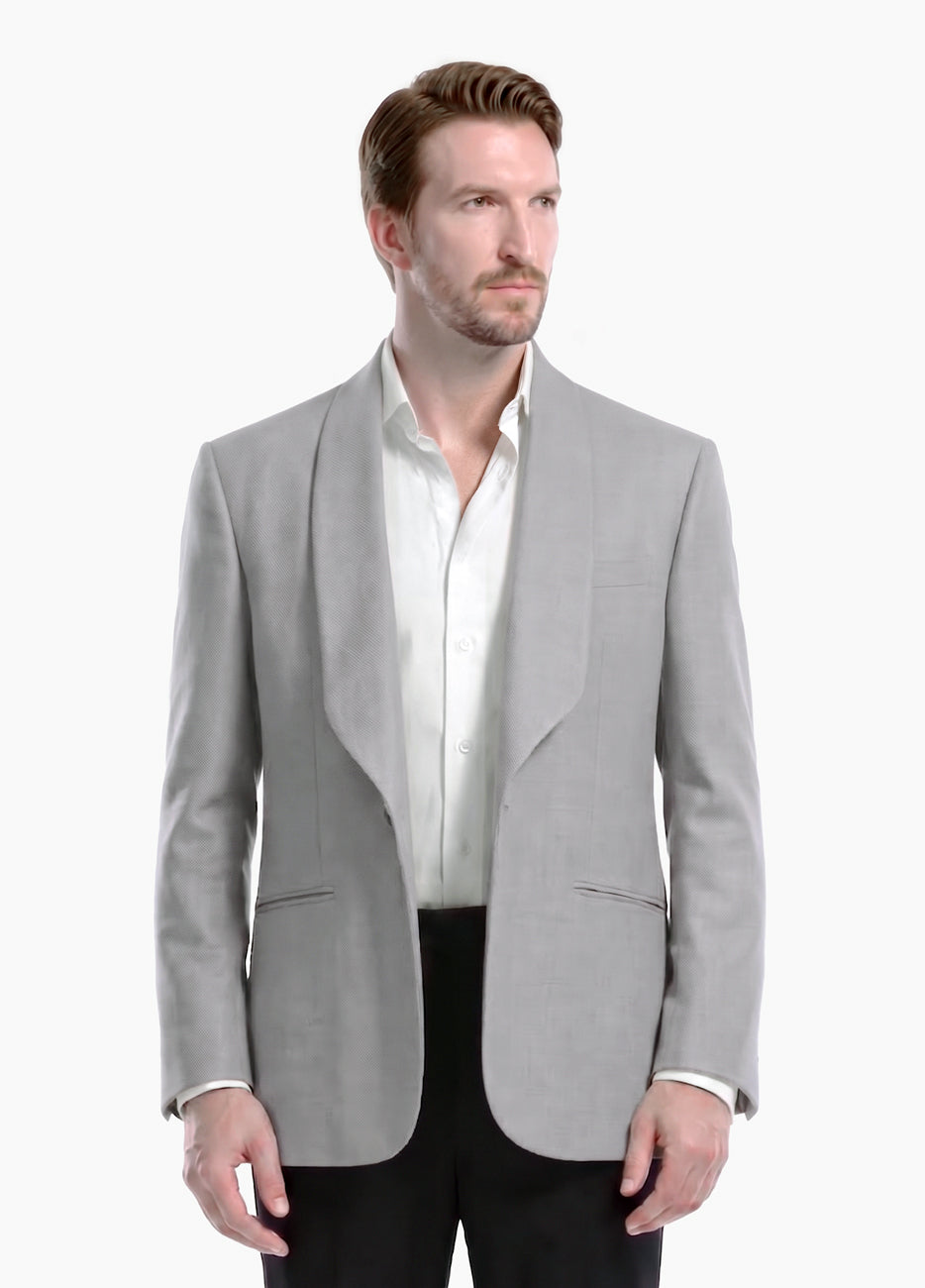 HAVOC Dinner Jacket Sarga Gris Plata