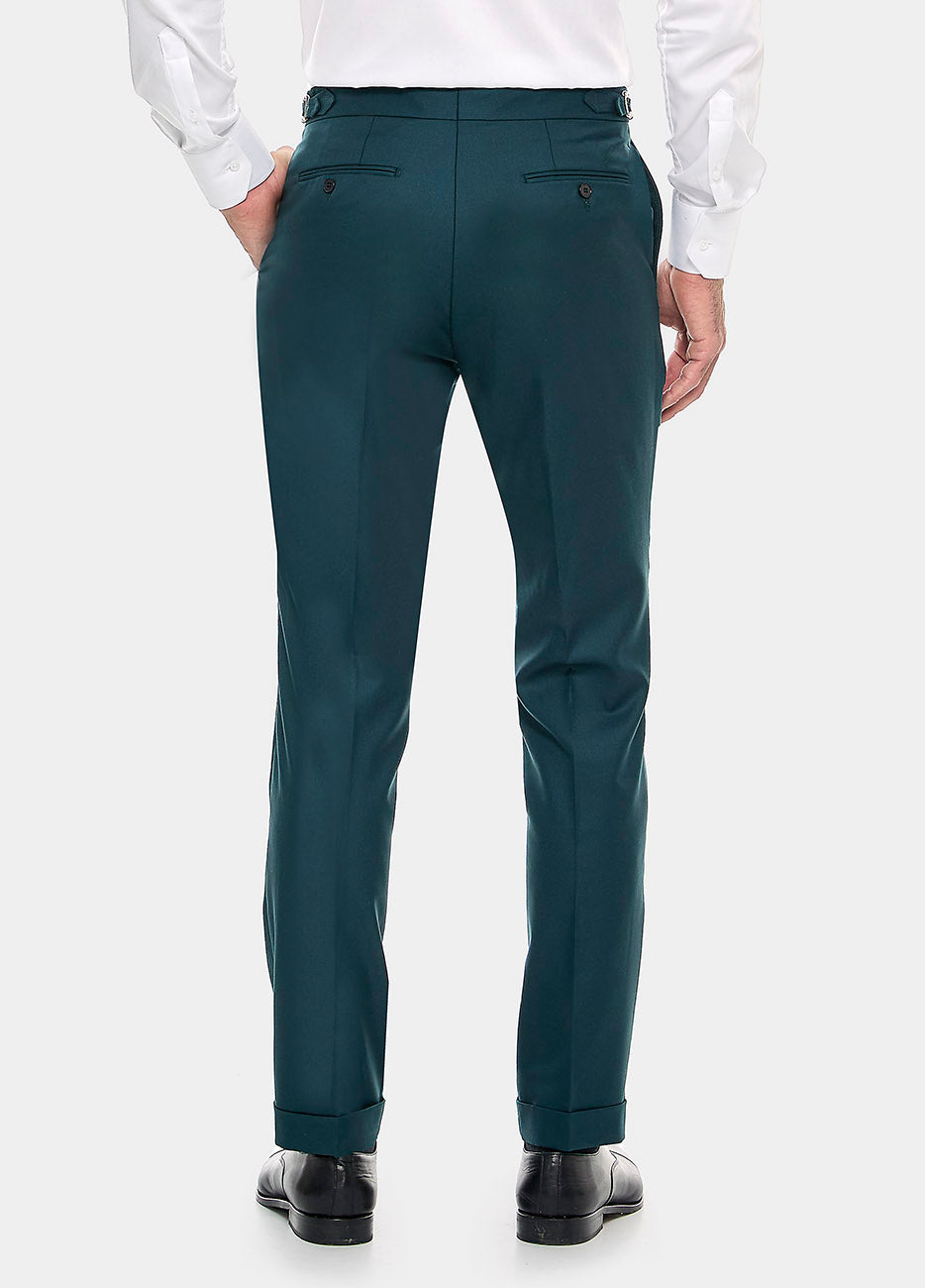 Pantalón Sarga Verde Cromo