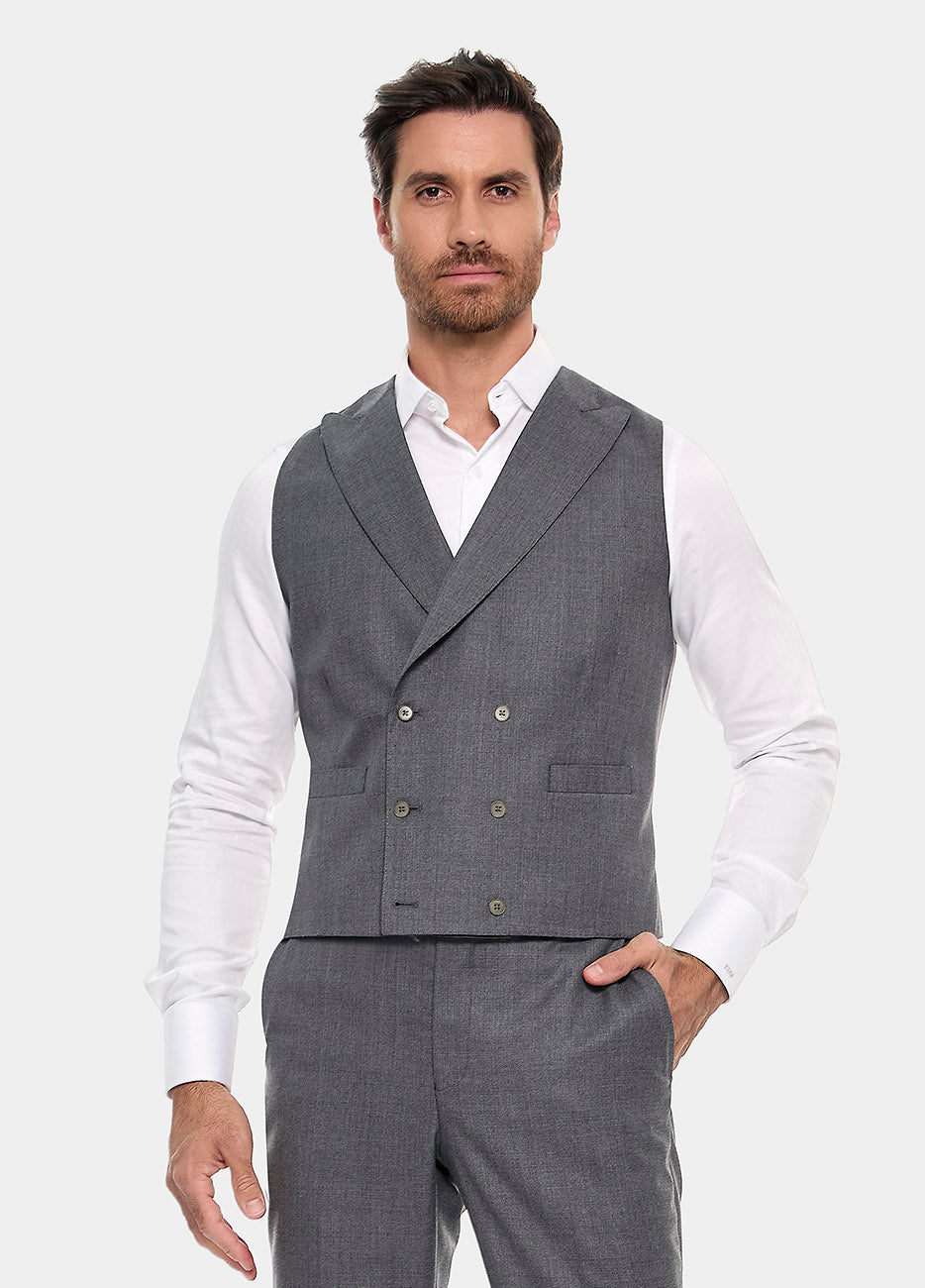 Chaleco Sarga Gris Koala| HAVOC
