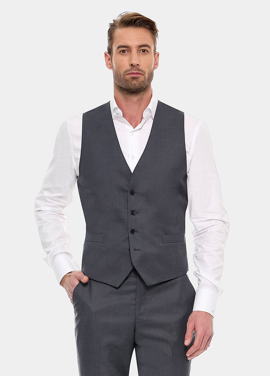 Chaleco Sarga Gris Plomo| HAVOC