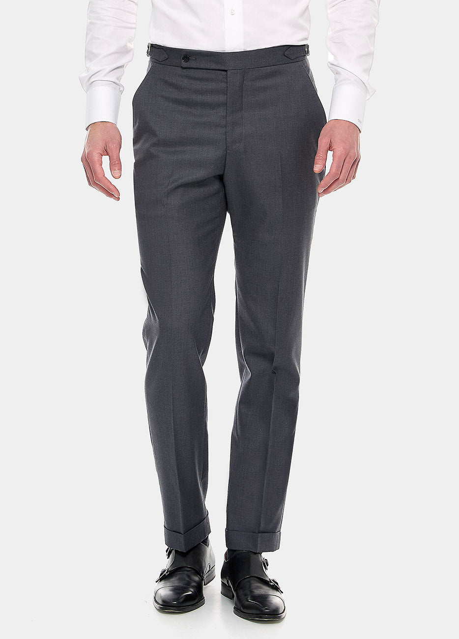 Pantalón Sarga Gris Plomo| HAVOC