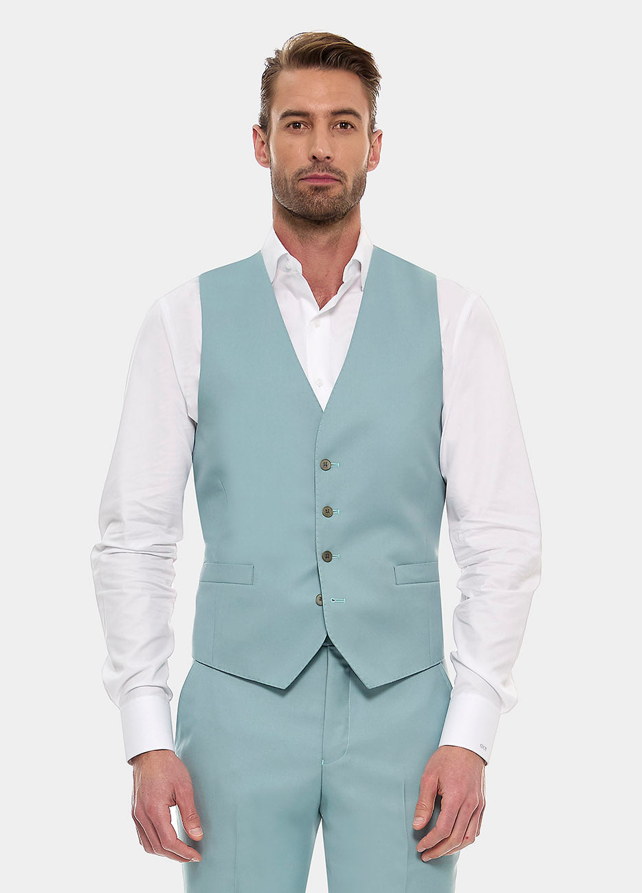 Chaleco Sarga Verde Agua| HAVOC