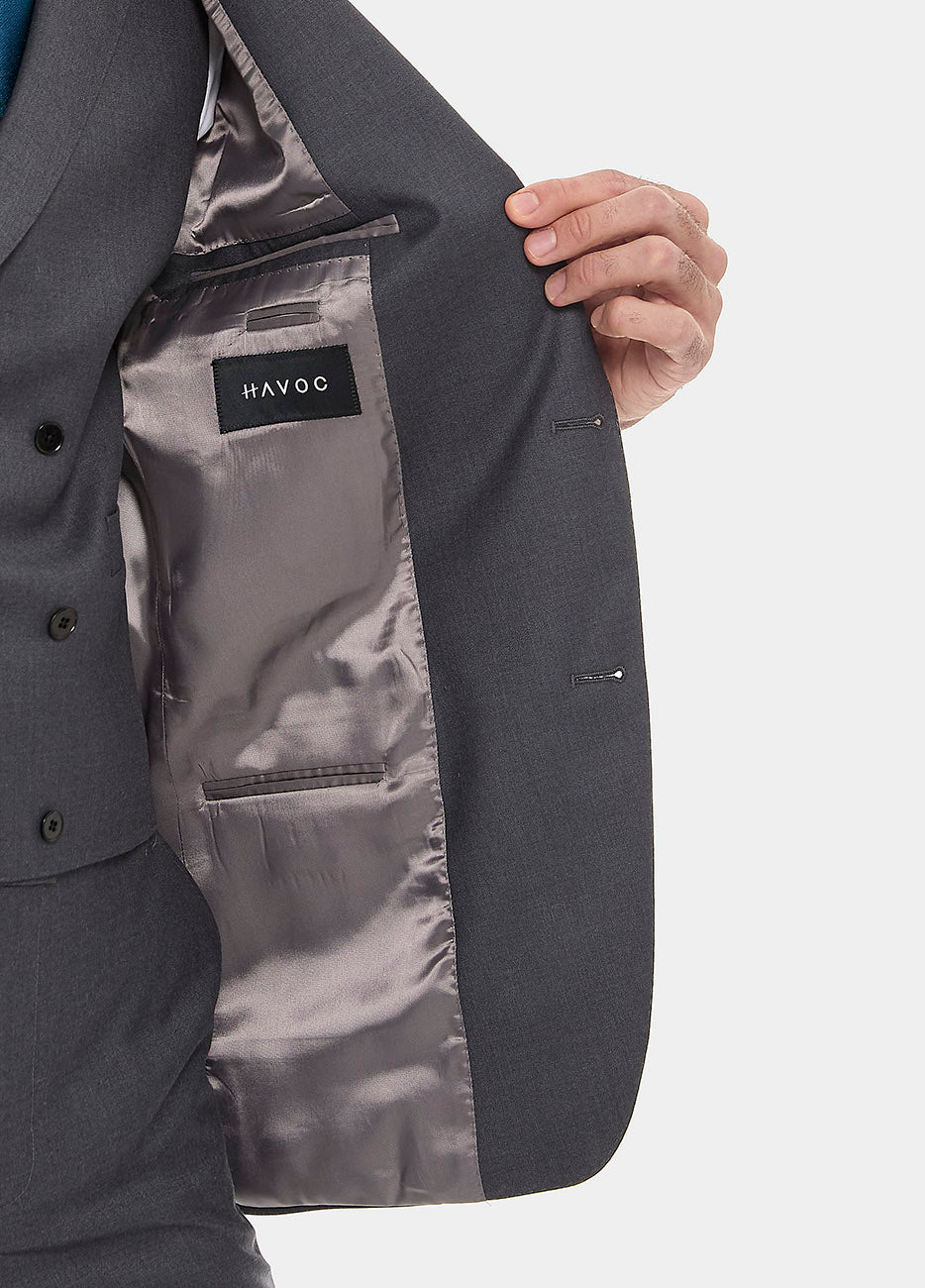 Traje Sarga Gris Guijarro