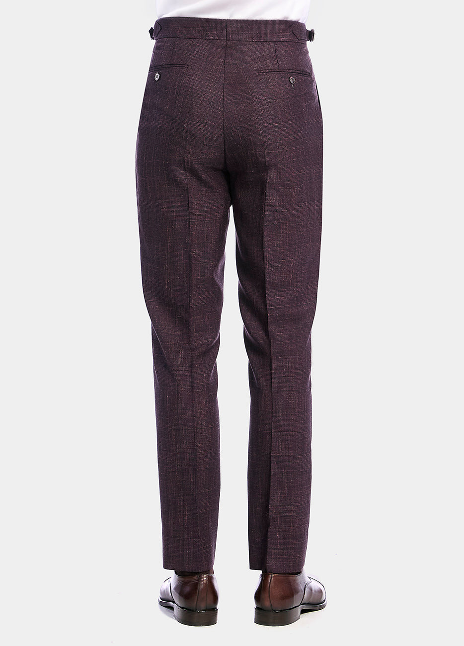 HAVOC Pantalón Rojo Con Cuadros