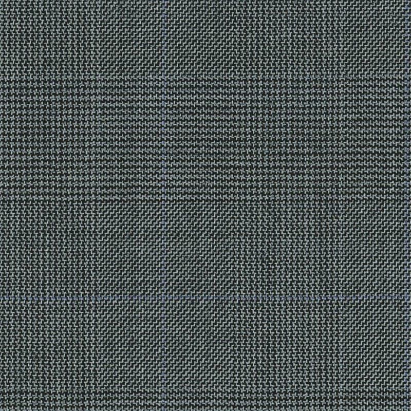 HAVOC Saco Smoking Principe De Gales Gris Con Azul