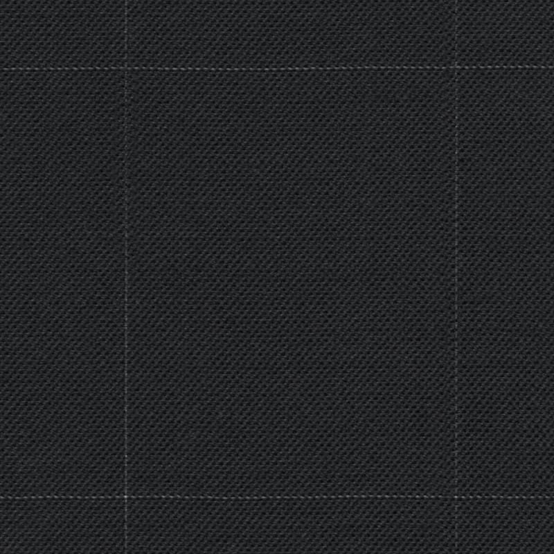 Traje negro con cuadros blancos hotsell