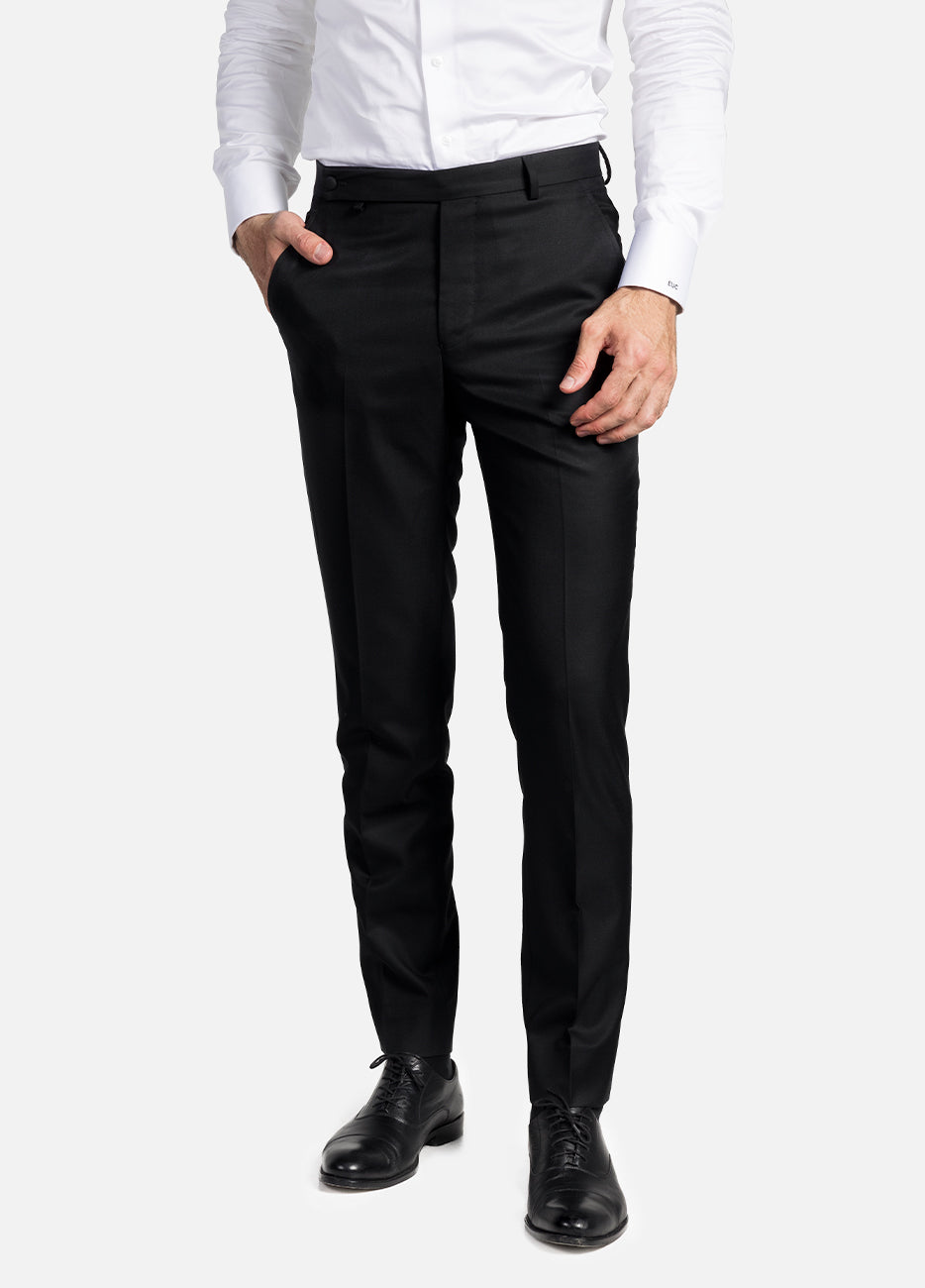 Pantalón Sarga Negro| HAVOC