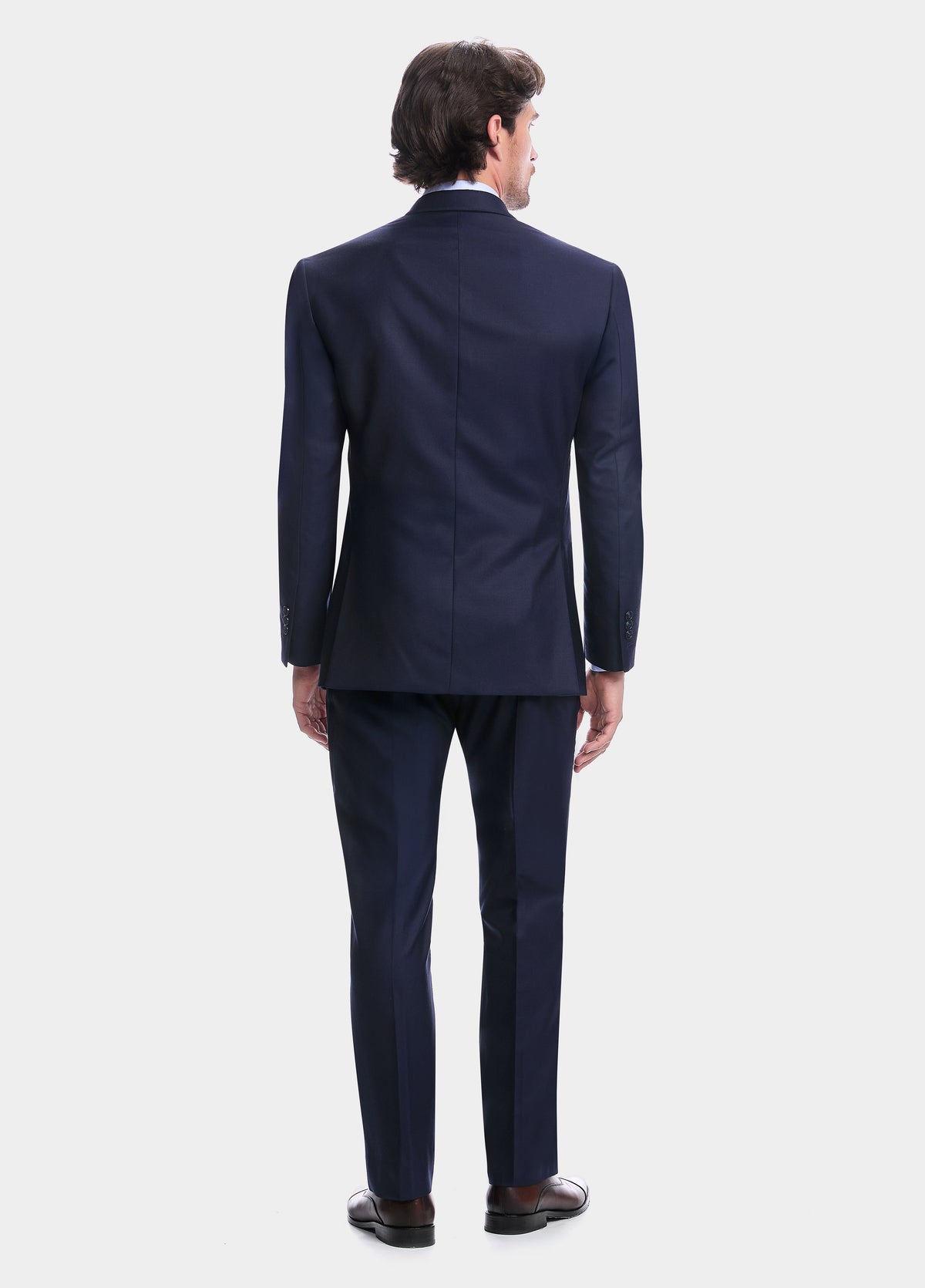 Traje Sarga Azul Medianoche