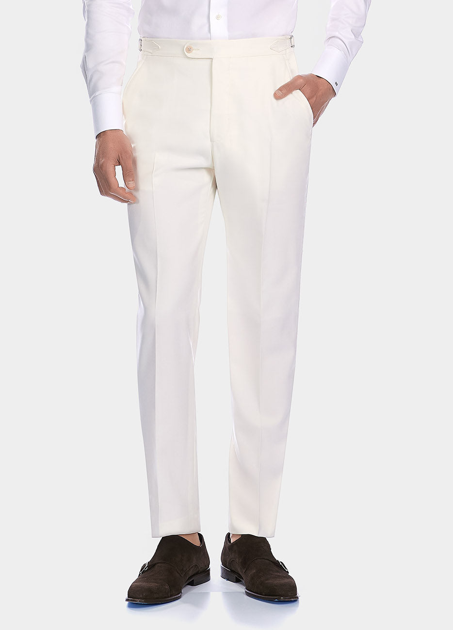 Pantalón Sarga Blanca