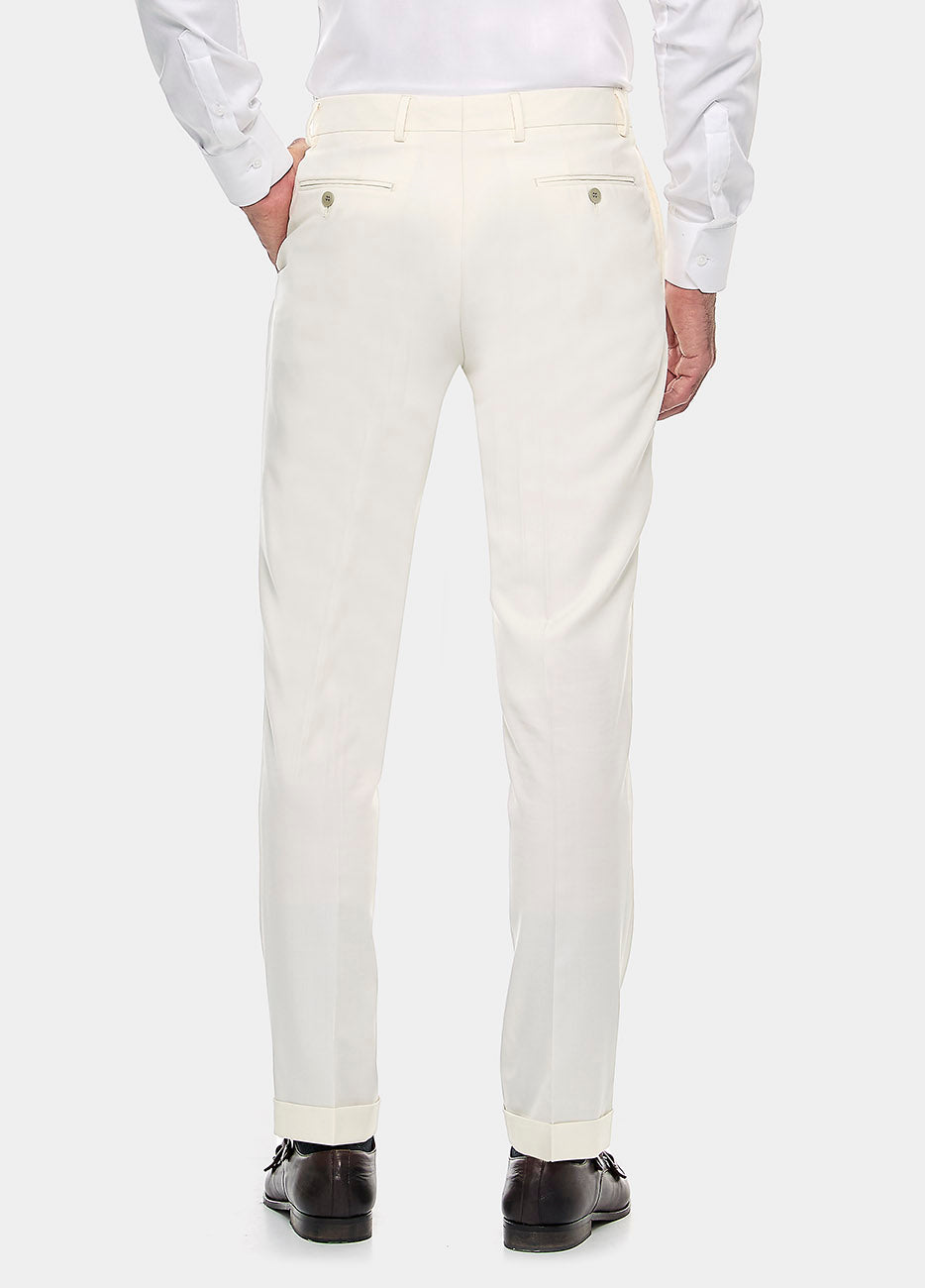 Pantalón Sarga Blanca