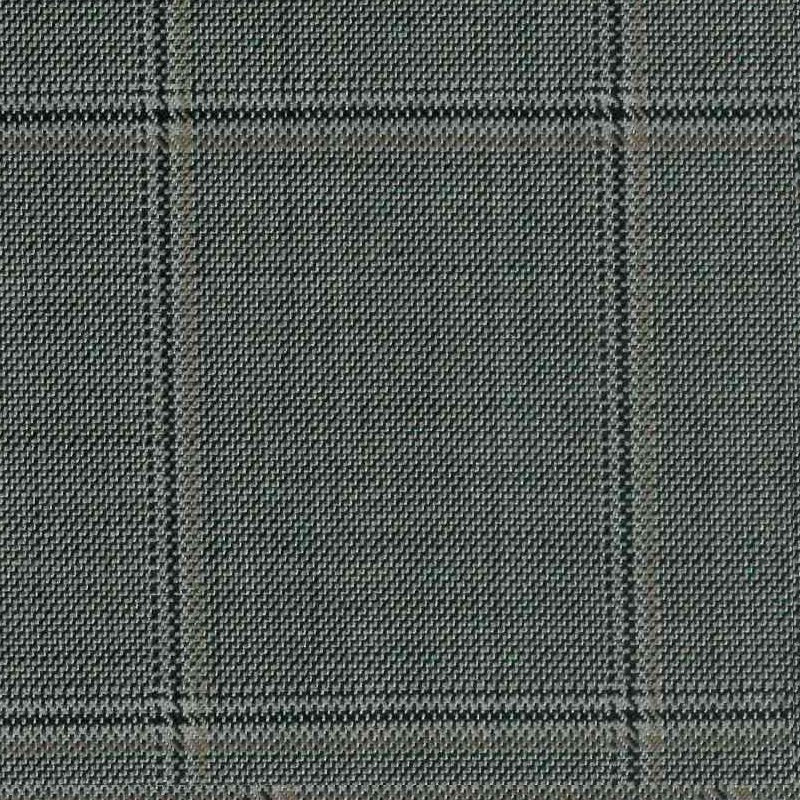 HAVOC Blazer Cuadro Ventana Gris, Mostaza Y Negro
