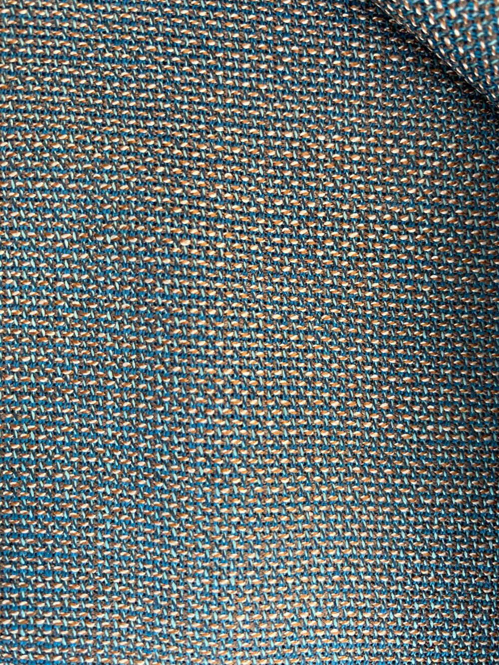 HAVOC Chaleco Microdiseño Azul Aqua Con Café