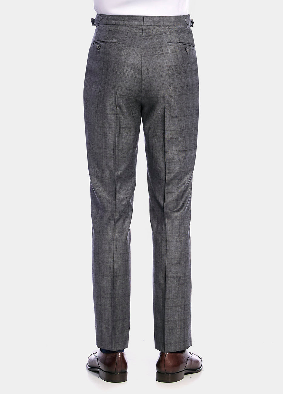 HAVOC Pantalón Gris Oxford Lineas Negras