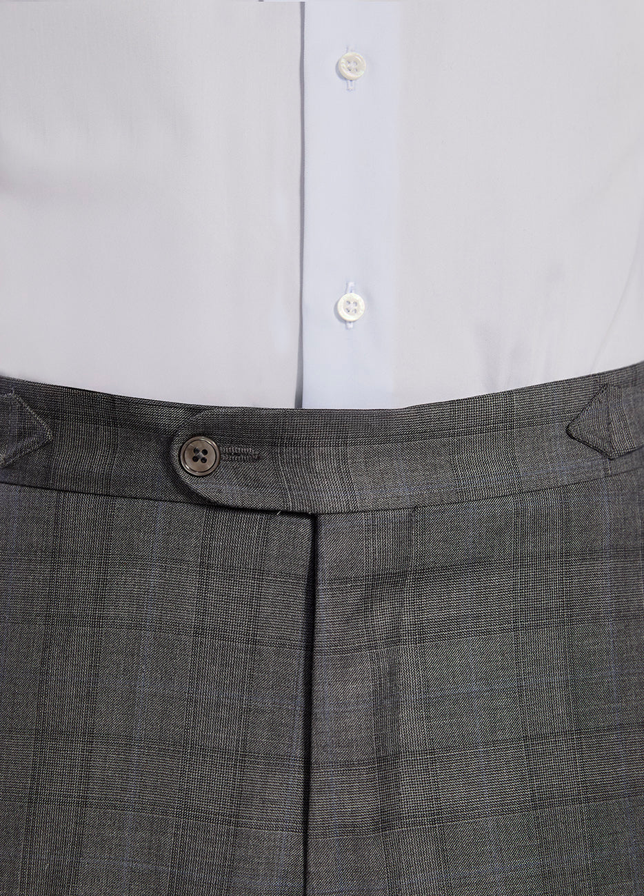 HAVOC Pantalón Gris Oxford Lineas Negras