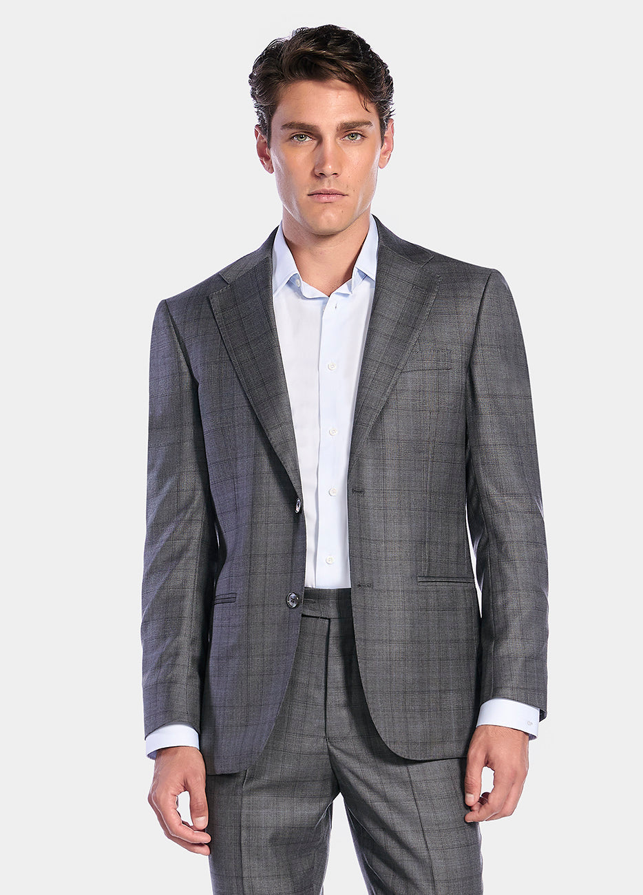 HAVOC Saco Gris Oxford Lineas Negras
