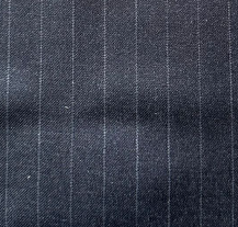 Smoking Gris Obscuro Raya Gris Oxford