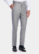 Pantalón Liso Gris Perla Lana Super 150´S