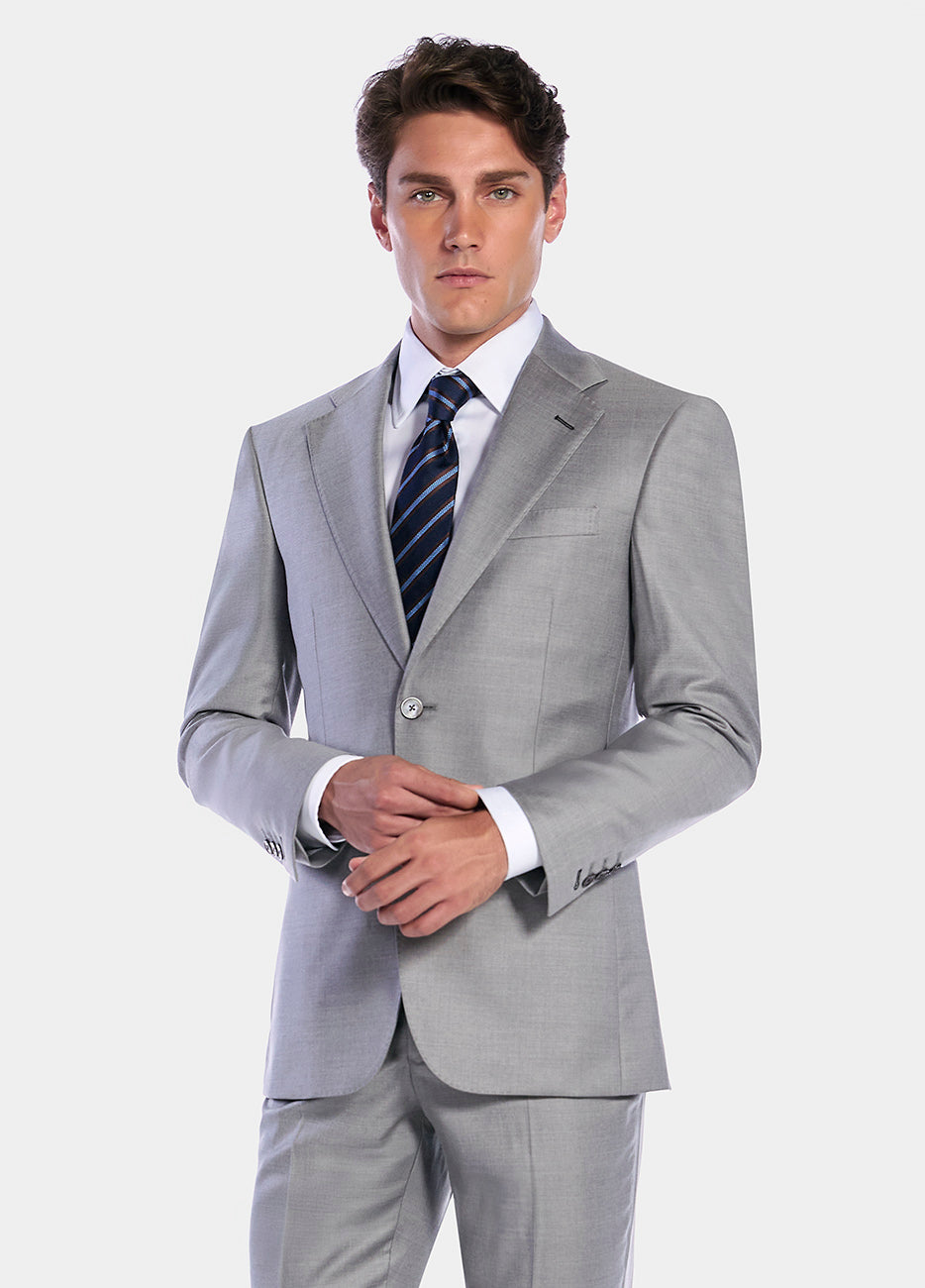 HAVOC Blazer Liso Gris Perla