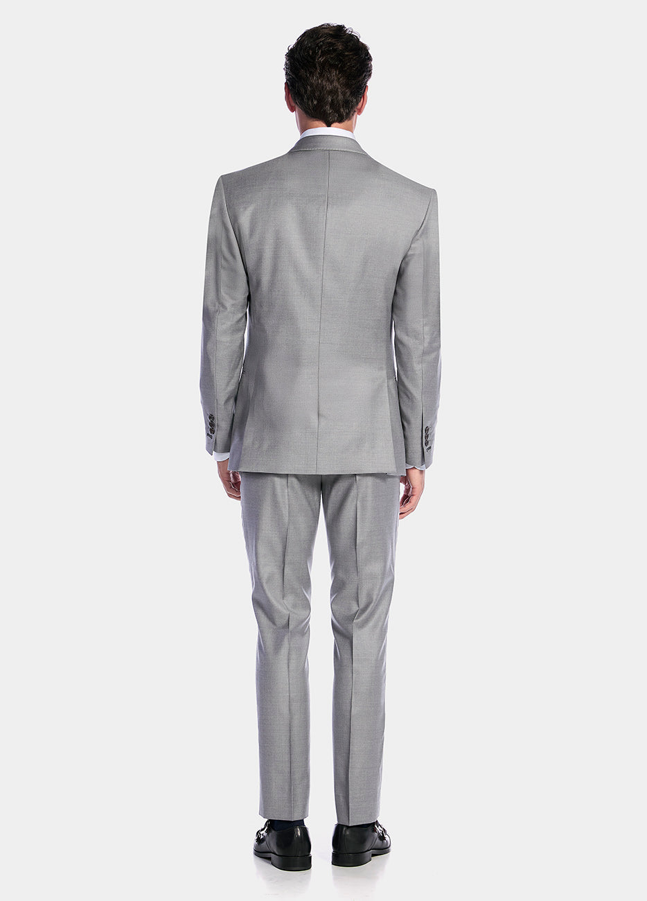 HAVOC Traje Liso Gris Perla