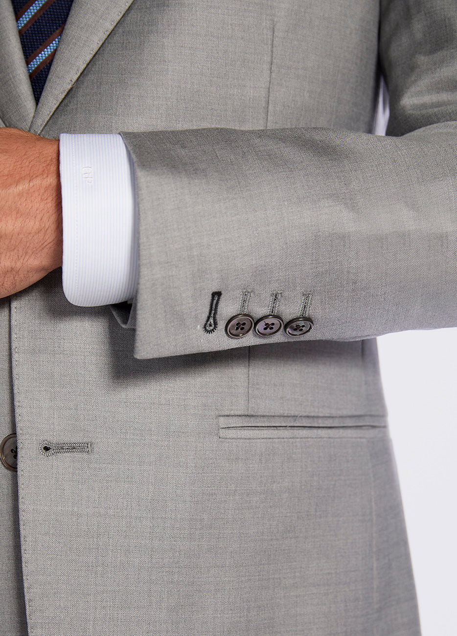 HAVOC Traje Liso Gris Perla