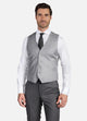 Chaleco Liso Gris Perla