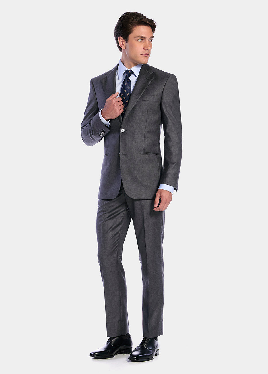 Traje Sarga Gris Lobo
