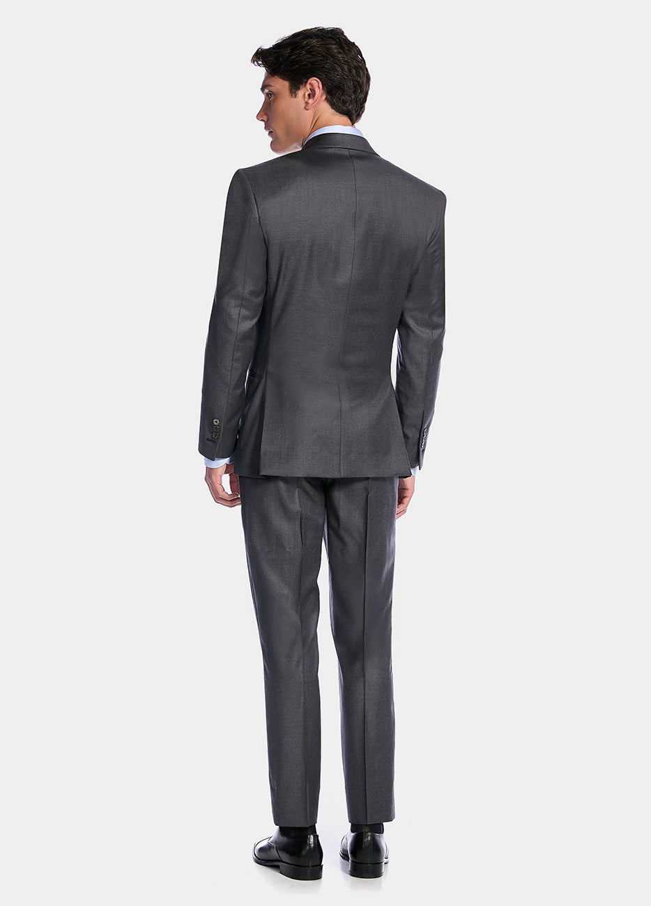 Traje Sarga Gris Lobo