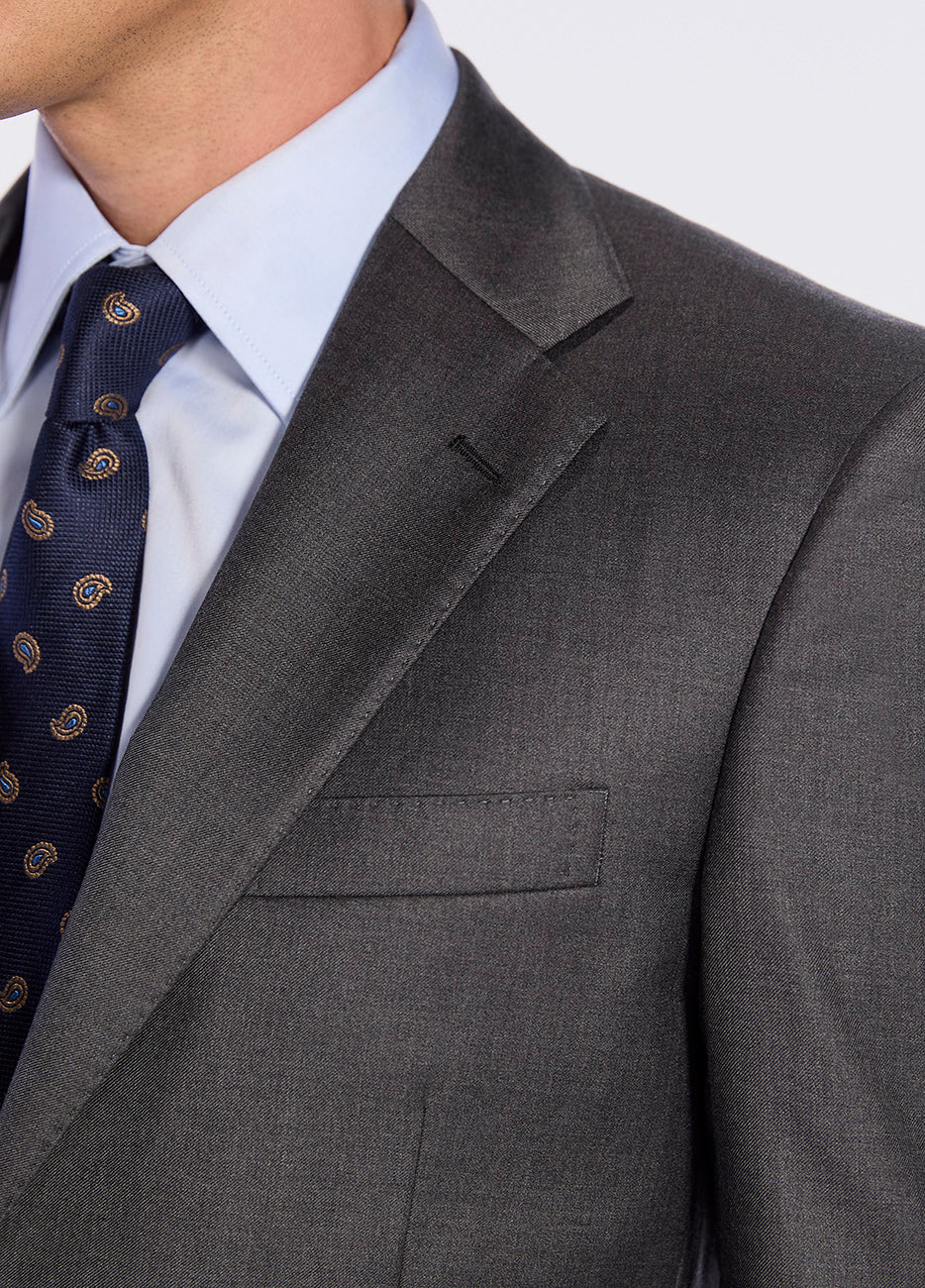 Traje Sarga Gris Lobo