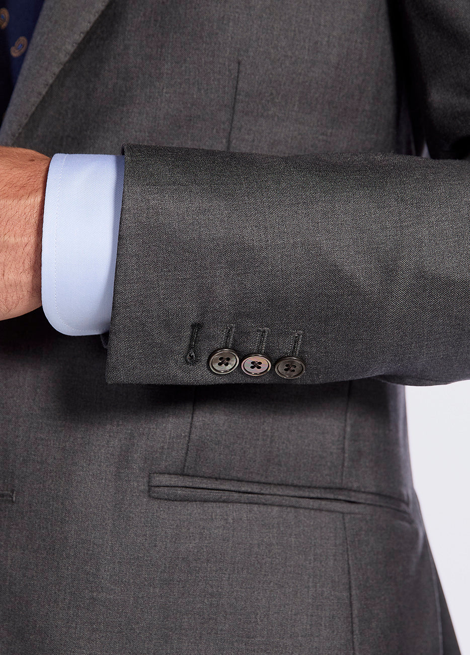 Traje Sarga Gris Lobo