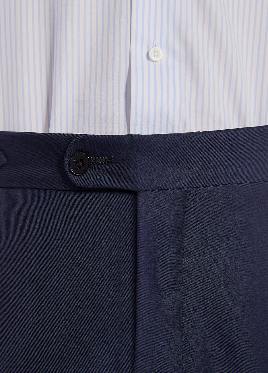 Pantalón Azul Media Noche Lana Super 150´S