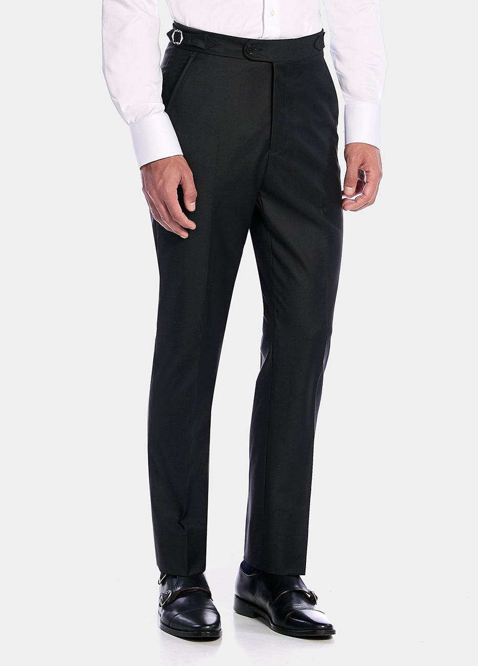 HAVOC Pantalón Sarga Negro Medianoche