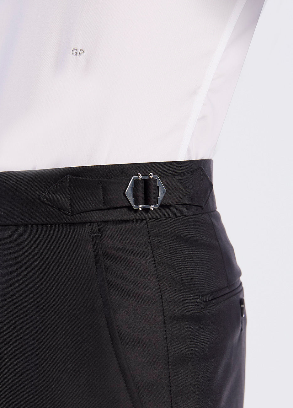 HAVOC Pantalón Sarga Negro Medianoche