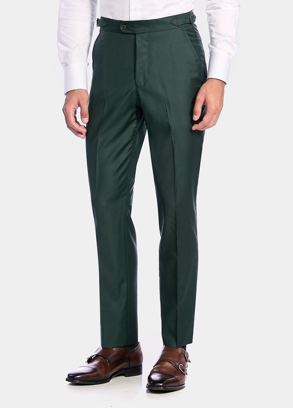 Pantalón Sarga Verde Sacramento