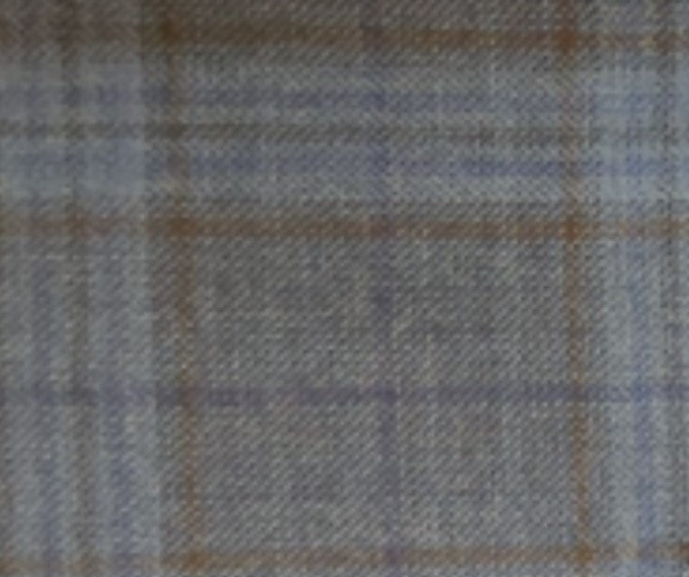 Pantalón Príncipe De Gales Azul Grisaceo, Azul Cielo, Azul Marino Y Marron| HAVOC