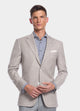 Blazer Microcuadro Arena Lana Super 150´S
