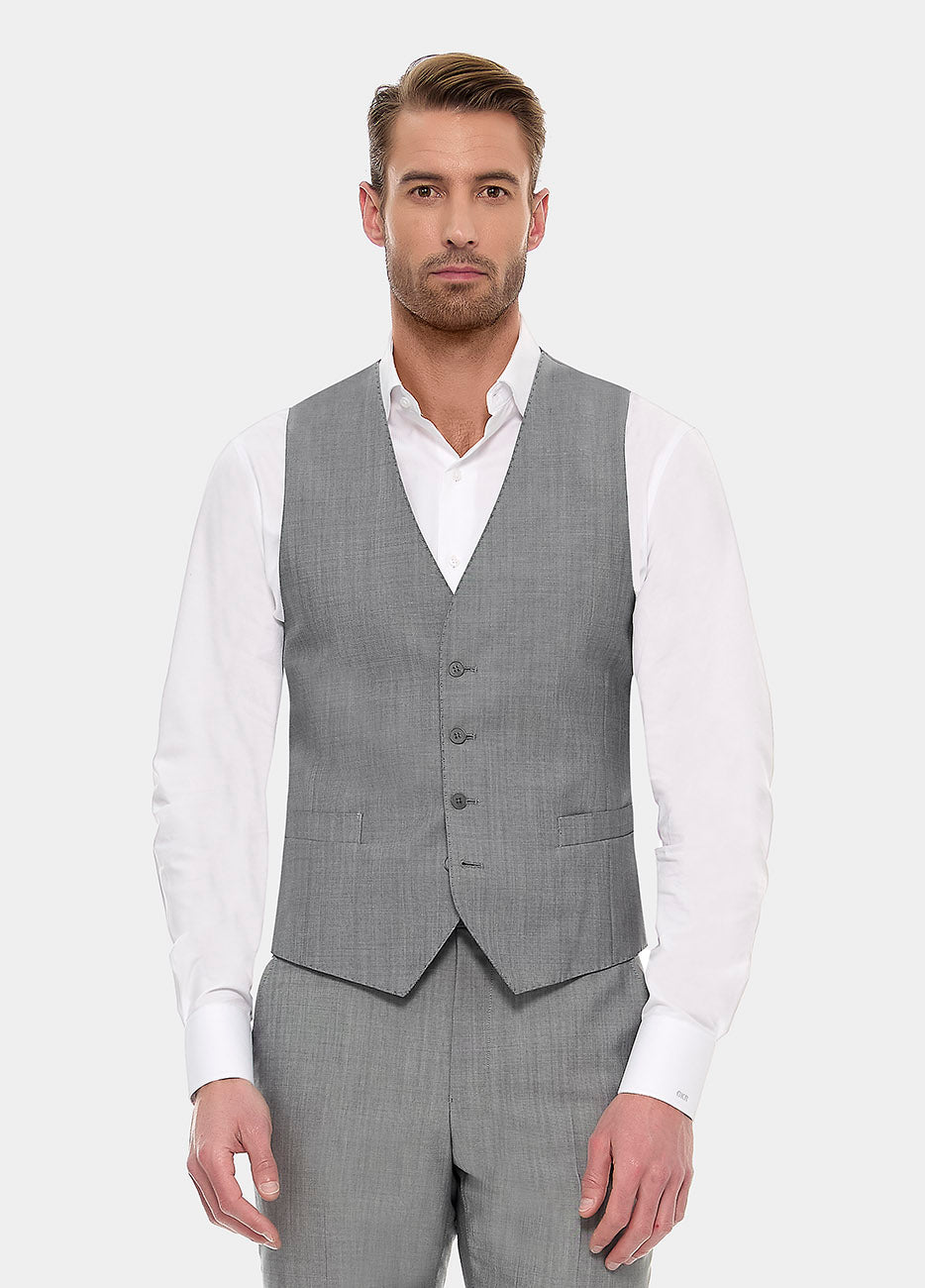 Chaleco Tafetan Gris Lobo| HAVOC