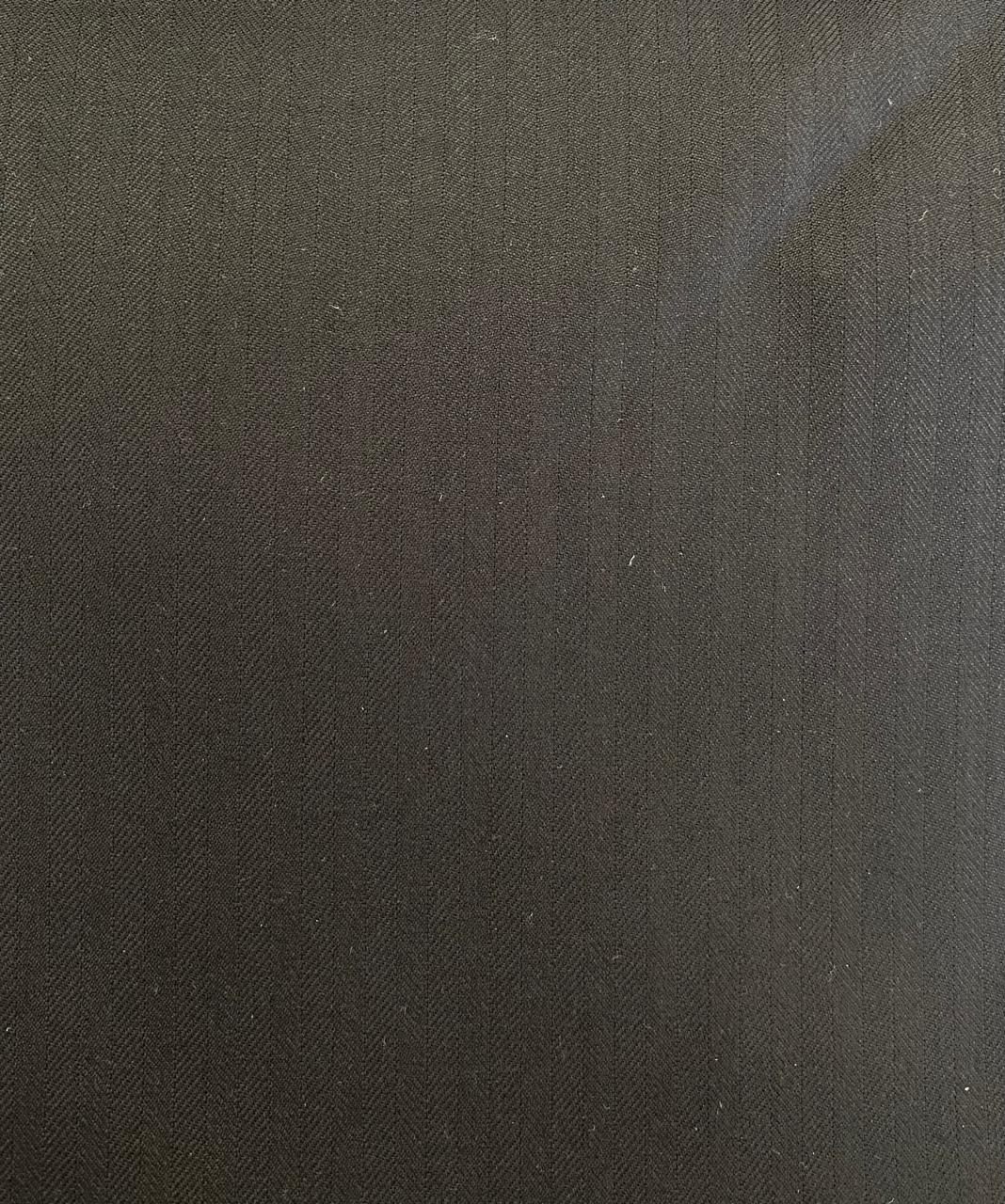 Chaleco Lineas Negro Super 160