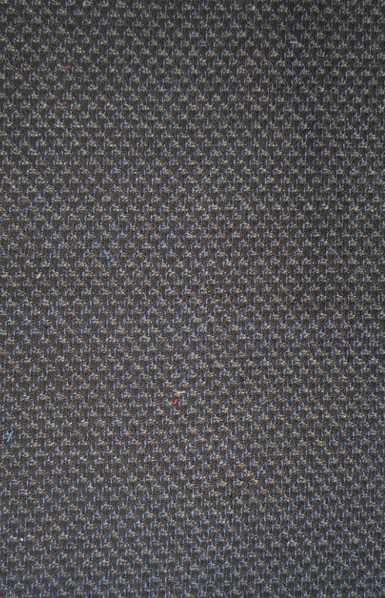 Pantalón Smoking Microdiseño Azul 100% Lana