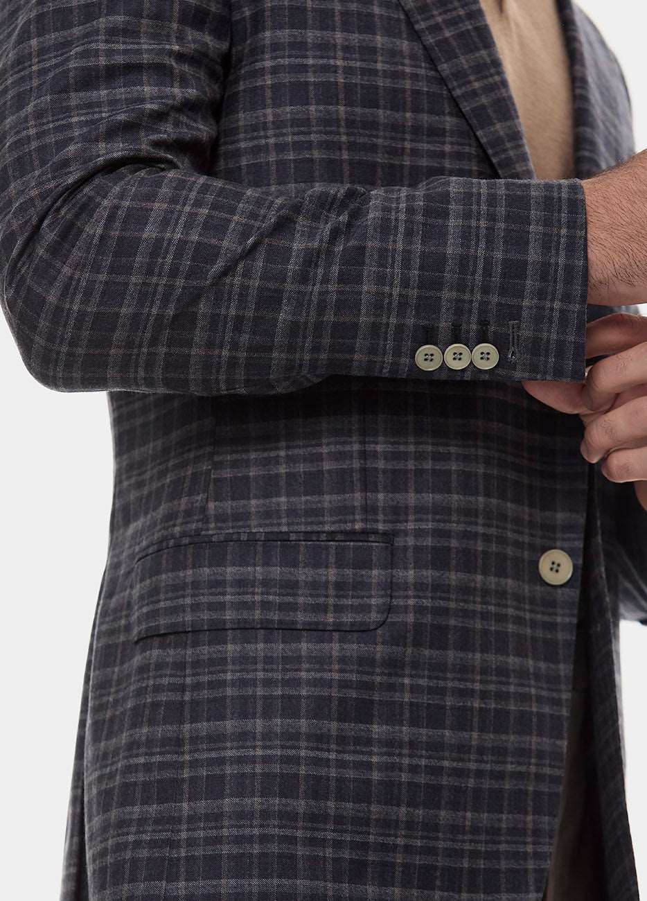 BLAZER_CUADROS_PARA_HOMBRE_CASUAL PARA OFICINA O FIN DE SEMANA