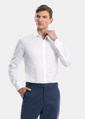 Camisa Liso Blanco Ap
