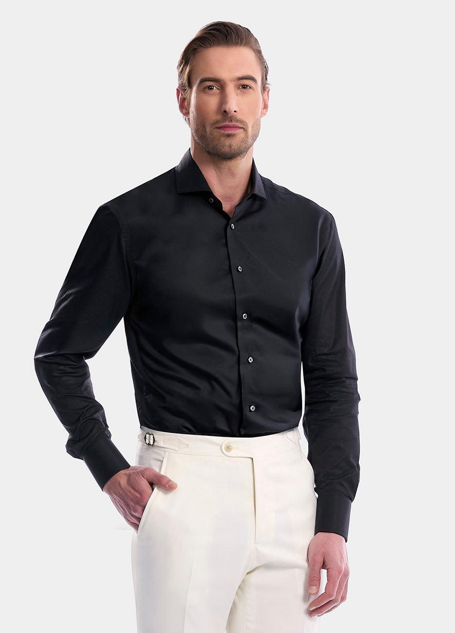 HAVOC Camisa Algodón Negra