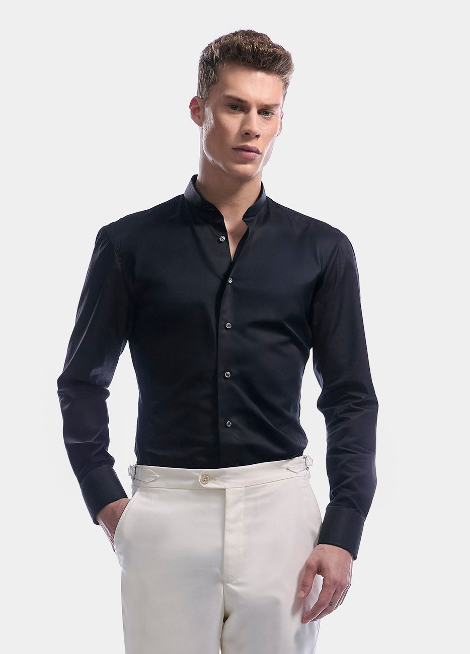 Camisa Algodón Negra