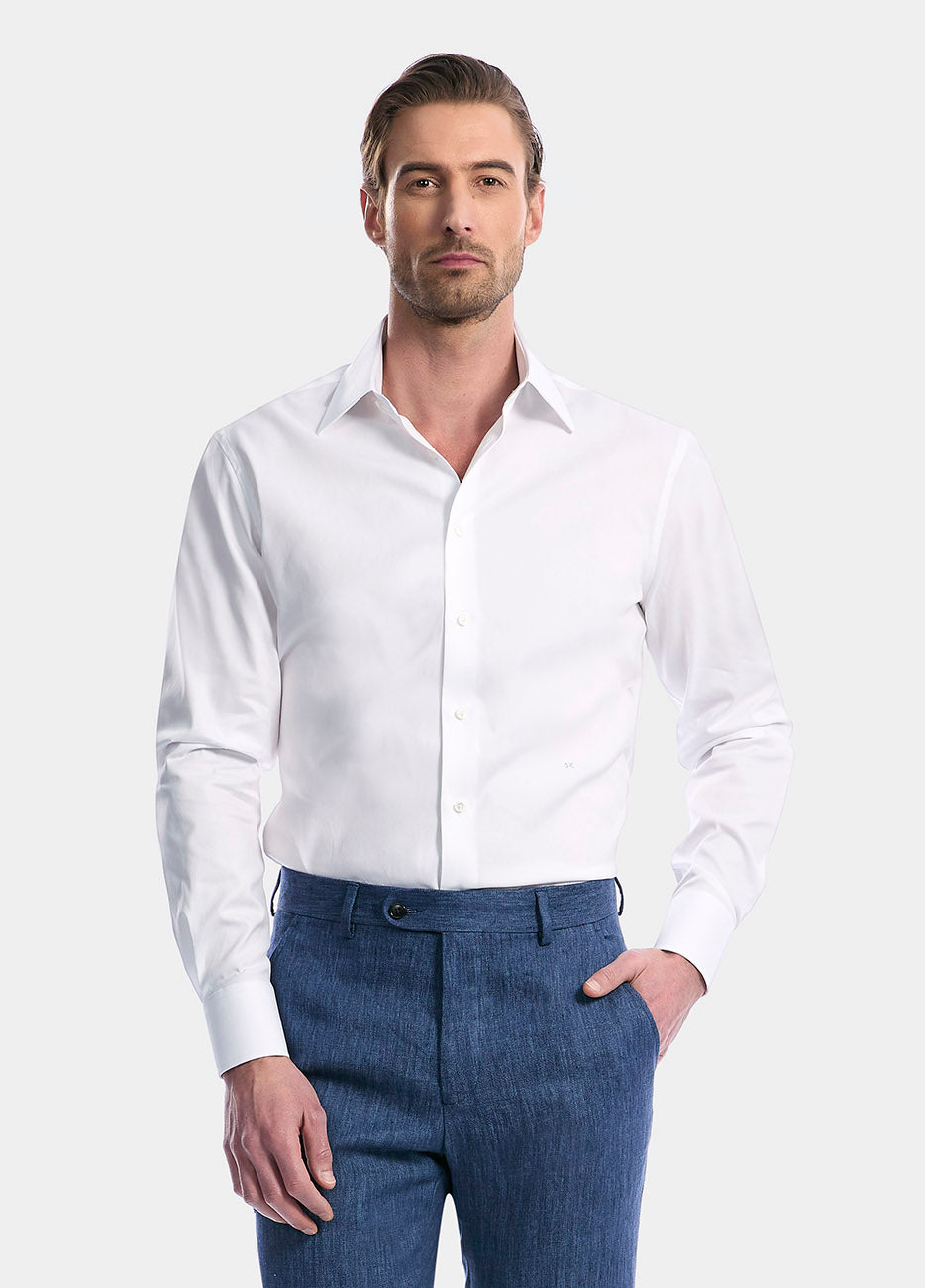 Camisa Blanca Lisa
