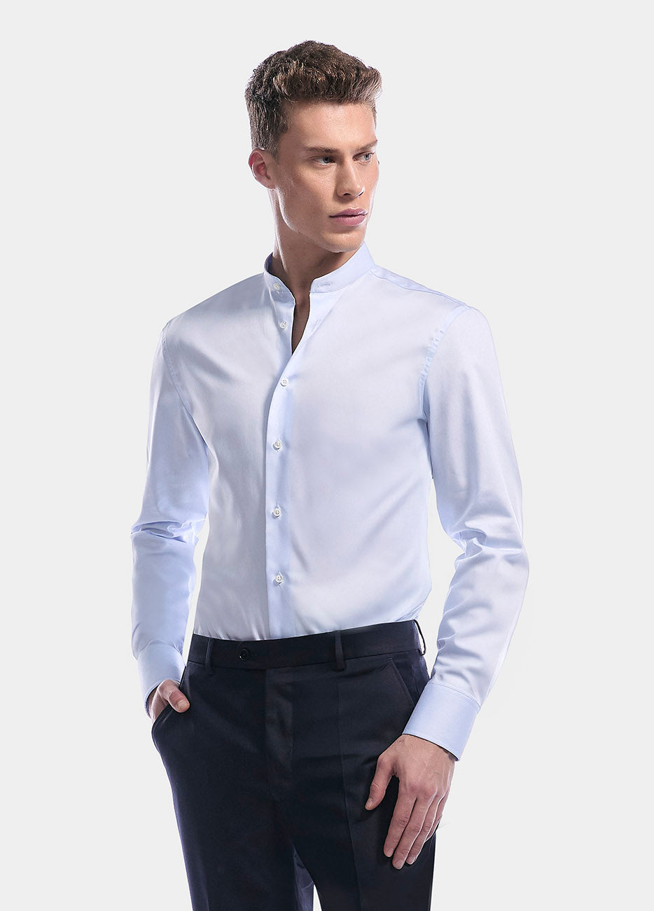 Camisa Lisa Baby Blue