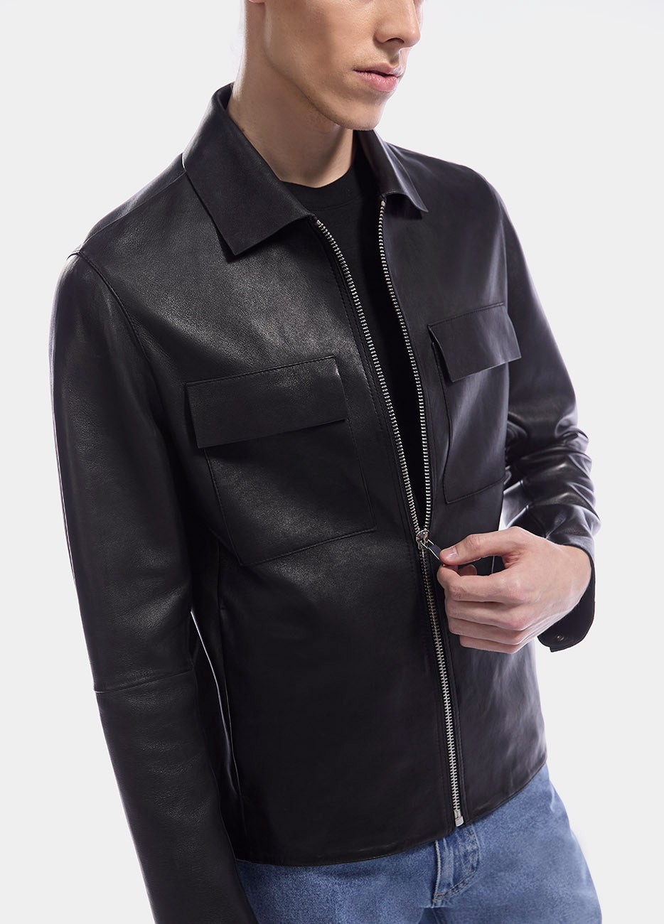 Sobrecamisa Napa Negro RTW
