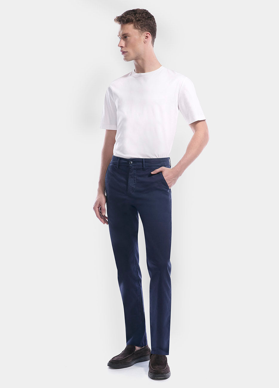 HAVOC Pantalón Chino Marino
