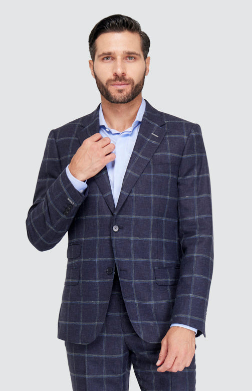 Havoc BLAZER CUADRO AZUL